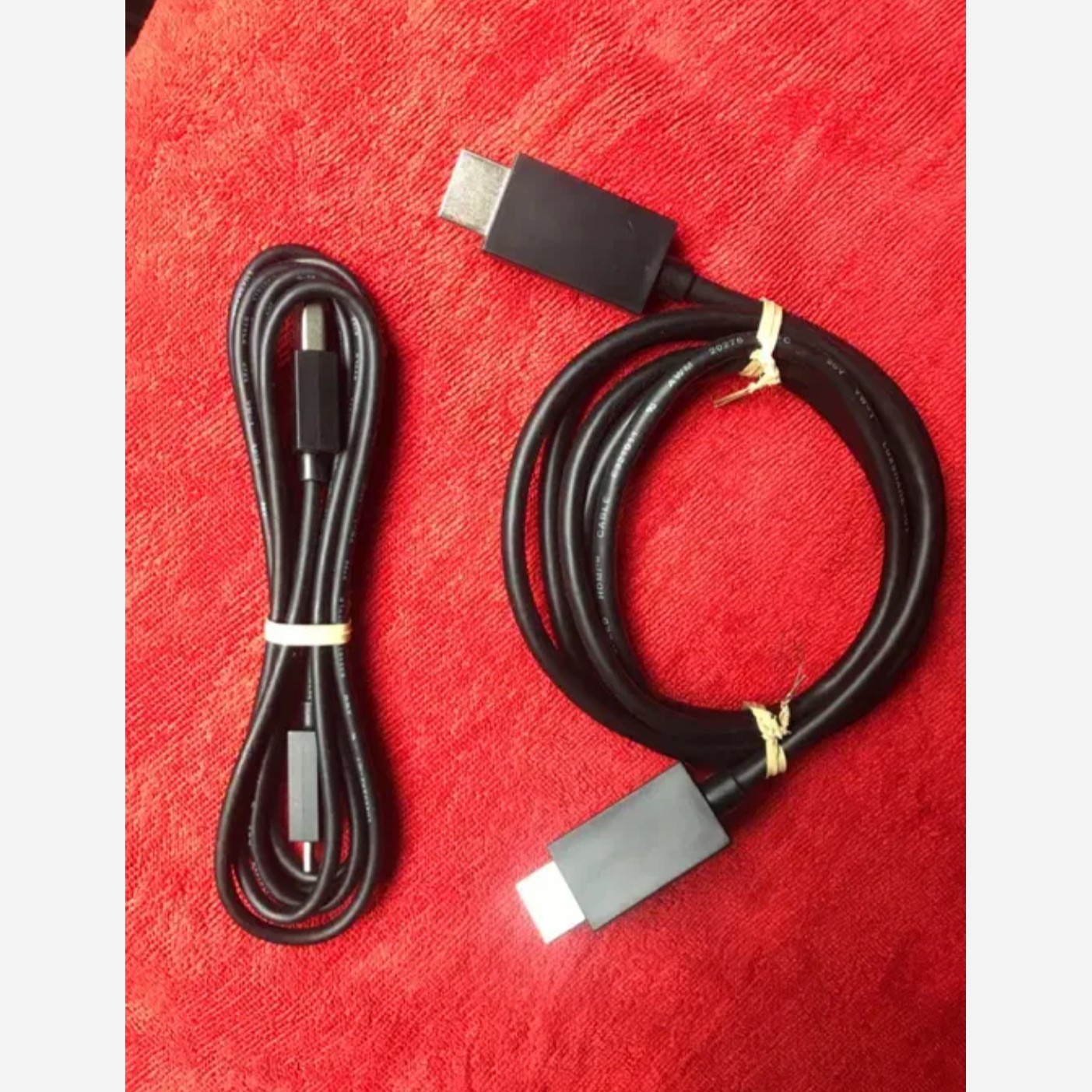 کابل hdmi و کابل شارژ سرکارتنی ps5