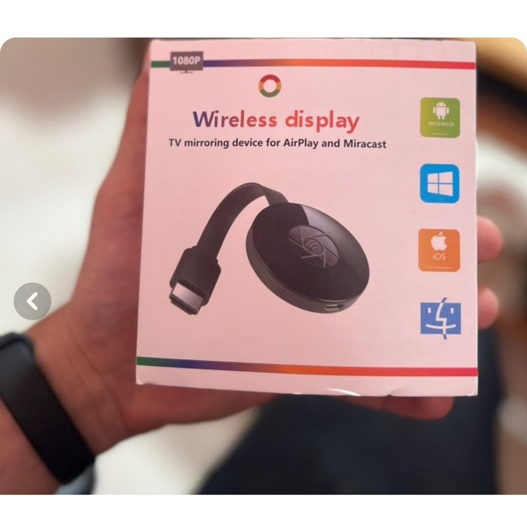 دانگل4k Hdmi برای انتقال تصویر موبایل به تلویزیون بدون کابل