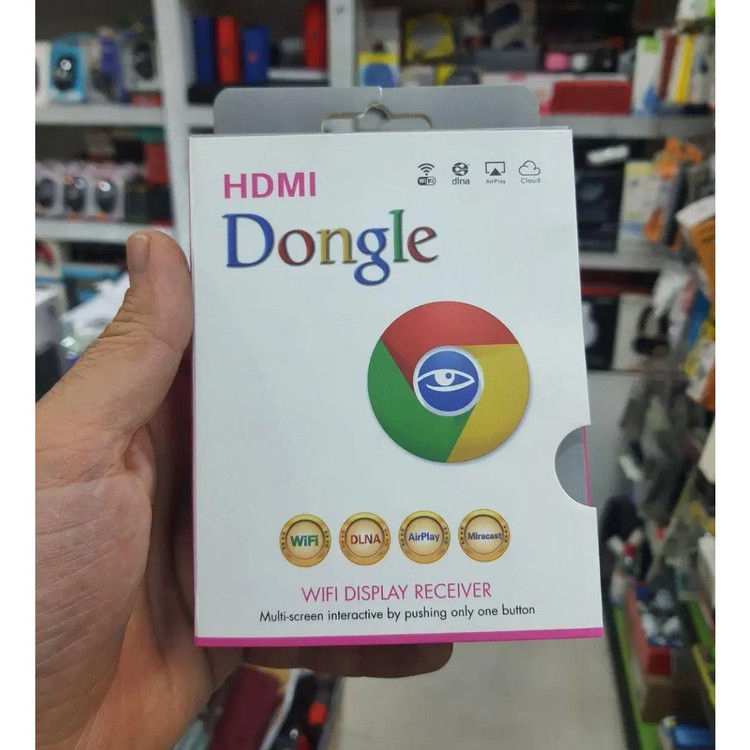 دانگل4k Hdmi برای انتقال تصویر موبایل به تلویزیون بدون کابل