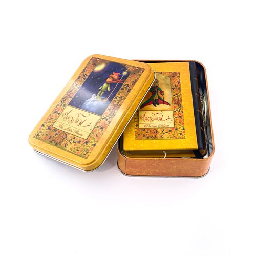 کتاب شازده کوچولو با قاب فلزی شیک مناسب هدیه