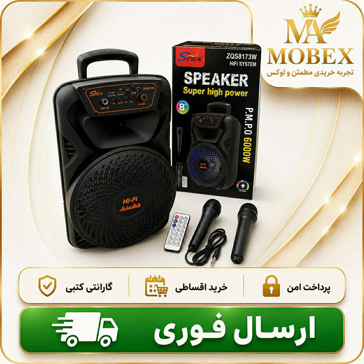 اسپیکر سینگ ای مدل ZQS8173 /ارسال فوری/ضمانتنامه کتبی