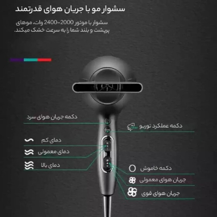 سشوارvgrاصلی فوق سنگین درجه یک باگارانتی طلایی
