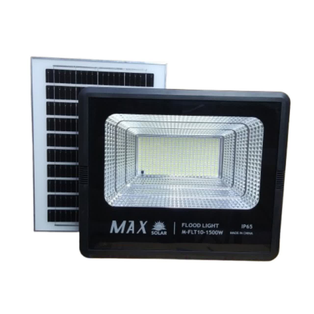 چراغ و پرژکتور خورشیدی مکس مدل M-FLT10-1500W