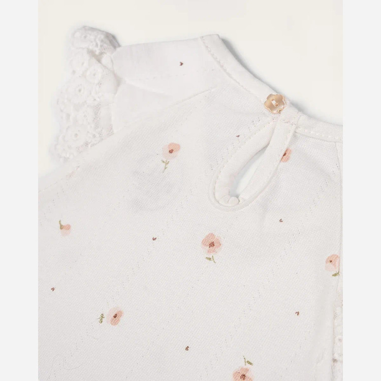بلوز آستین کوتاه نخی ماتیلدا ضد حساسیت