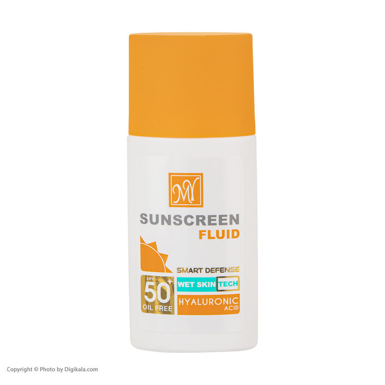 فلوئید ضدآفتاب بیرنگ مای SPF50 مدل Smart Defense مناسب انواع پوست، حجم 50 میلیلیتر