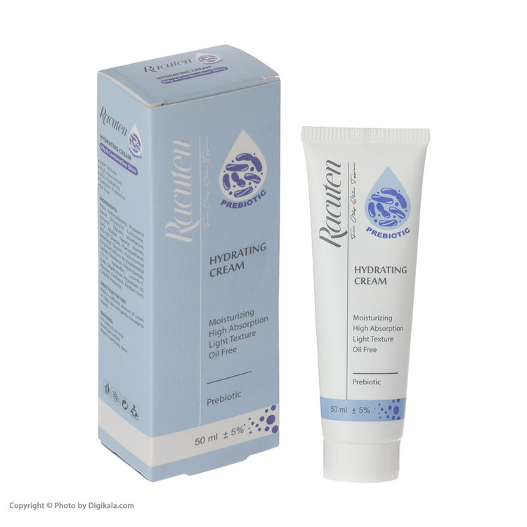 کرم آبرسان راکوتن مدل Prebiotic حجم 50 میلیلیتر
