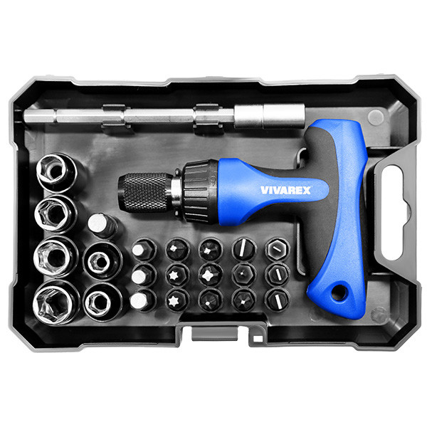 پیچ گوشتی و بیت ویوارکس مدل VR2465-SD مجموعه 24 عددی