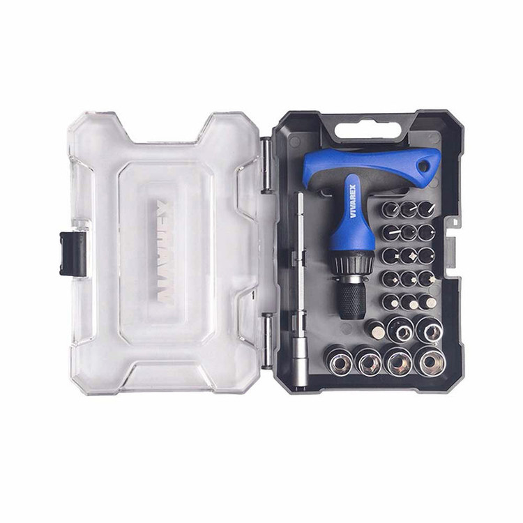 پیچ گوشتی و بیت ویوارکس مدل VR2465-SD مجموعه 24 عددی