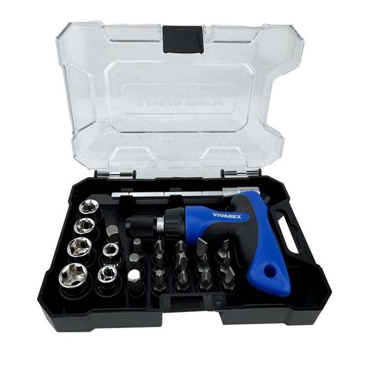پیچ گوشتی مشتی ویوارکس مدل VR2465-SD بسته 24 عددی
