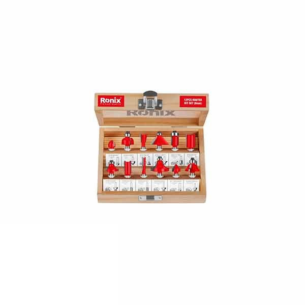 تیغ اورفرز رونیکس مدل RH-5341 مجموعه 12 عددی