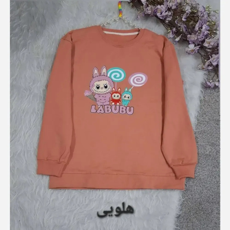 دورس زنانه چاپی لبوبو جنس پنبه ای نرم سایز 38 تا 46
