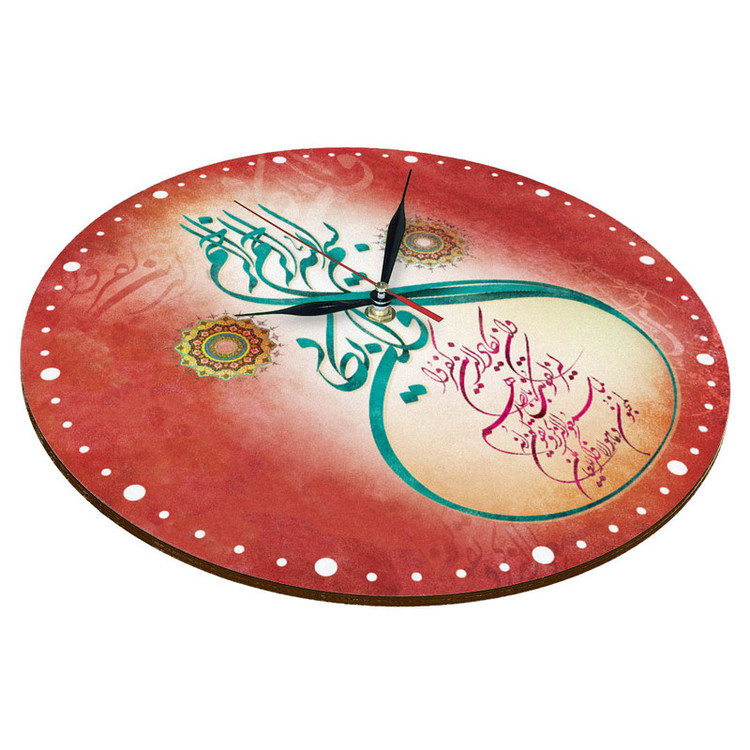 ساعت دیواری طرح مذهبی و ان یکاد کد 1362