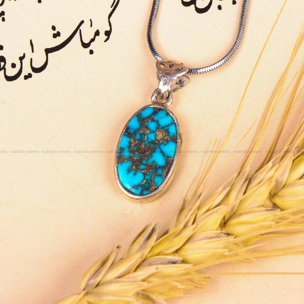 گردنبند فیروزه کد 7540
