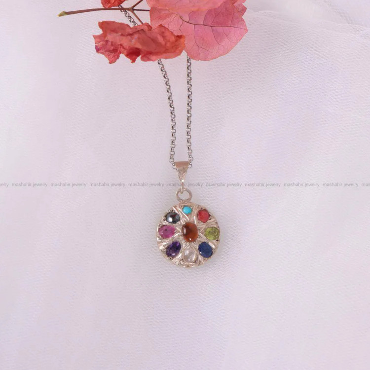 گردنبند میکس زنانه کد 2370