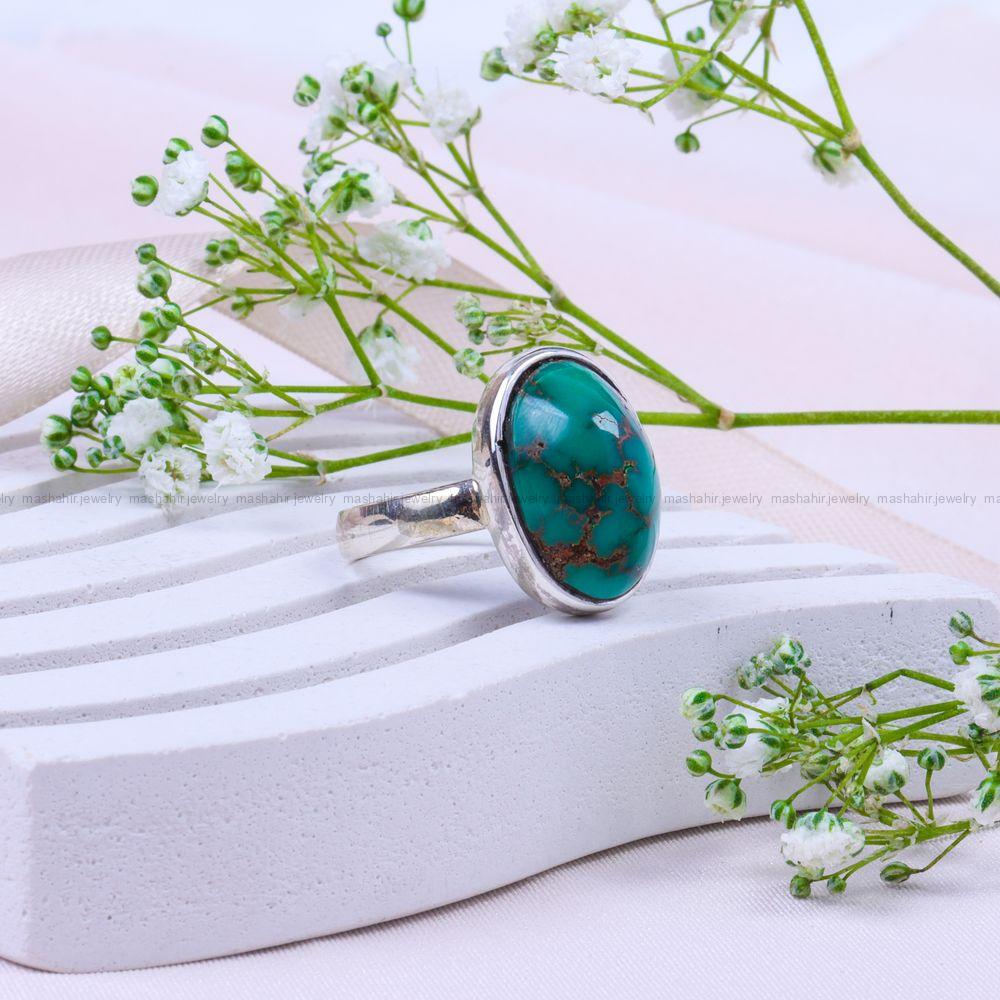 انگشتر فیروزه شجری زنانه کد 9828