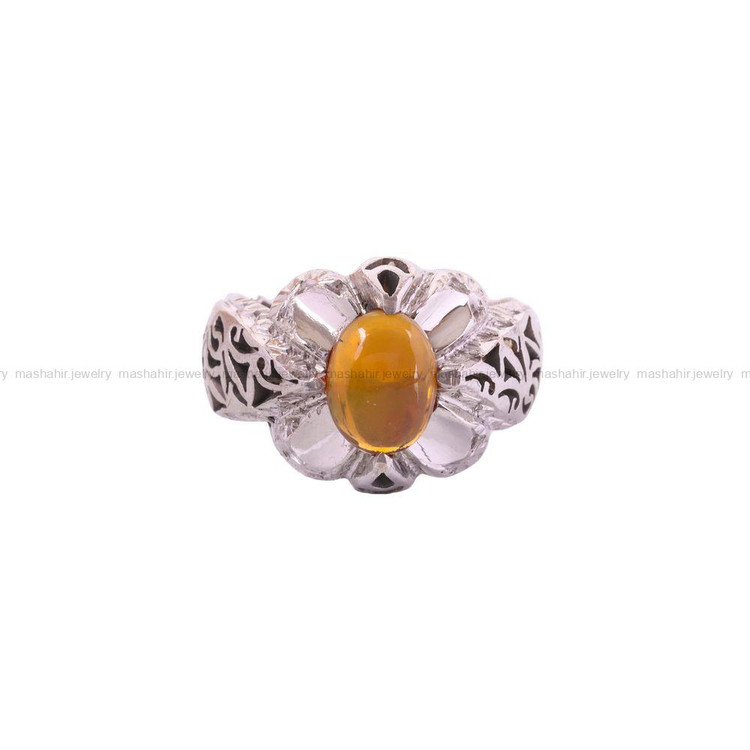 انگشتر اوپال مردانه کد 3553