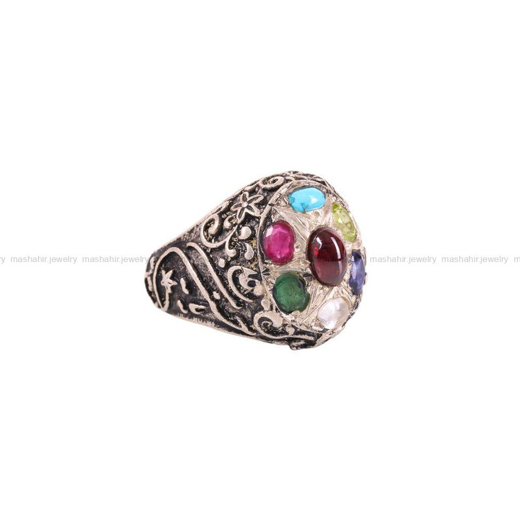 انگشتر میکس مردانه کد 3566