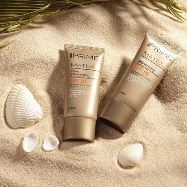 کرم ضد آفتاب و ضد چروک بی رنگ پرایم مدل Matex Colorless SPF50 مناسب انواع پوست حجم 40 میلی لیتر