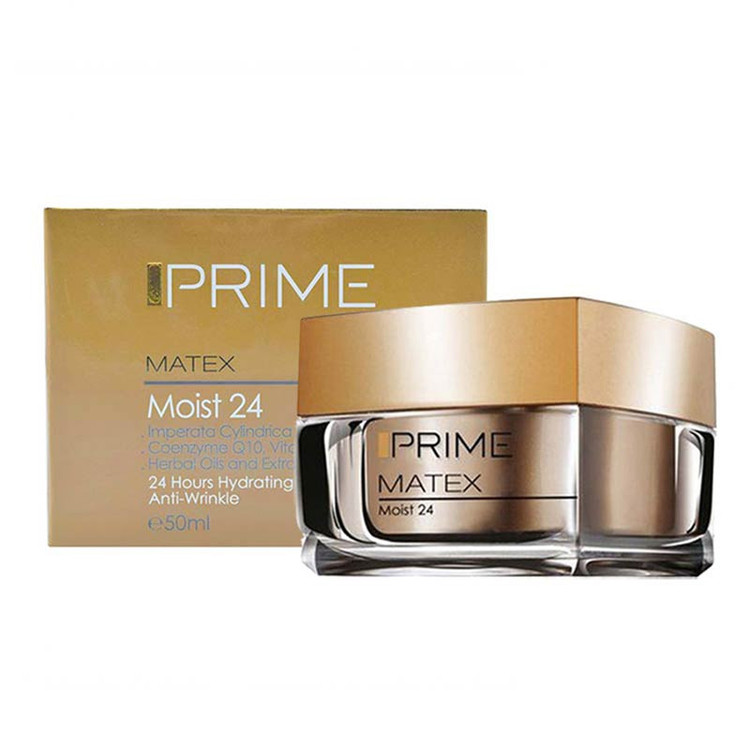 کرم مرطوبکننده پرایم سری Matex مدل Moist-24 حجم 50 میلیلیتر