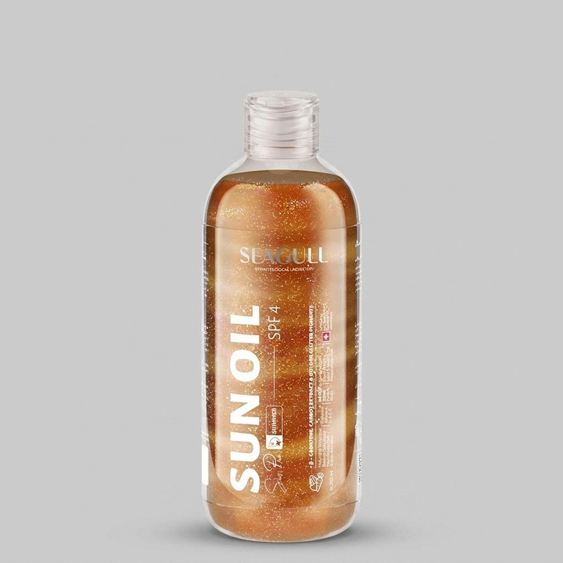 روغن آفتاب سی گل مدل Shimmer Sun Oil حجم 250 میلی لیتر