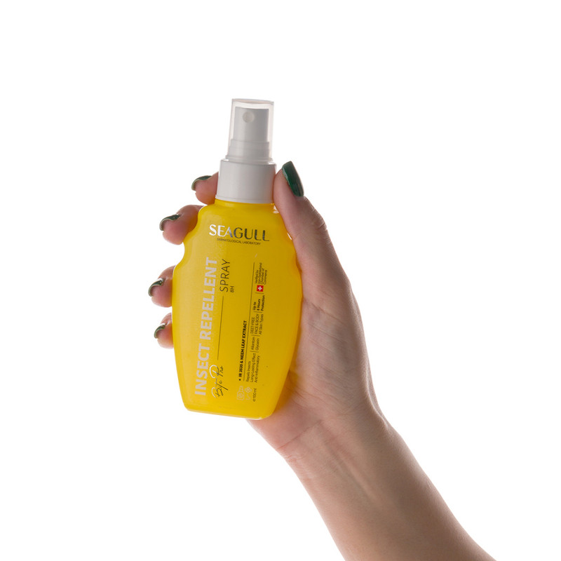 اسپری بدن ضد حشره سیگل مدل Heal-Pro حجم 100 میلیلیتر مناسب انواع پوست، حاوی اسید آمینه بتاآلامین، ضد اگزما، ضد ورم و پف، محافظت پوست بانوان و آقایان، ساخت ایران