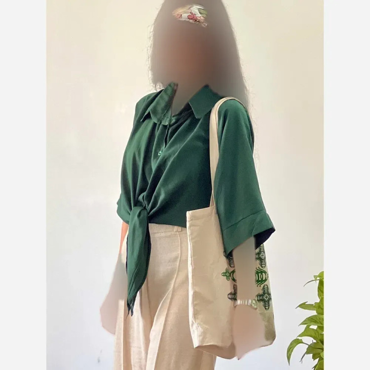 شومیز نخی گره ای خنک و تابستانه (2)