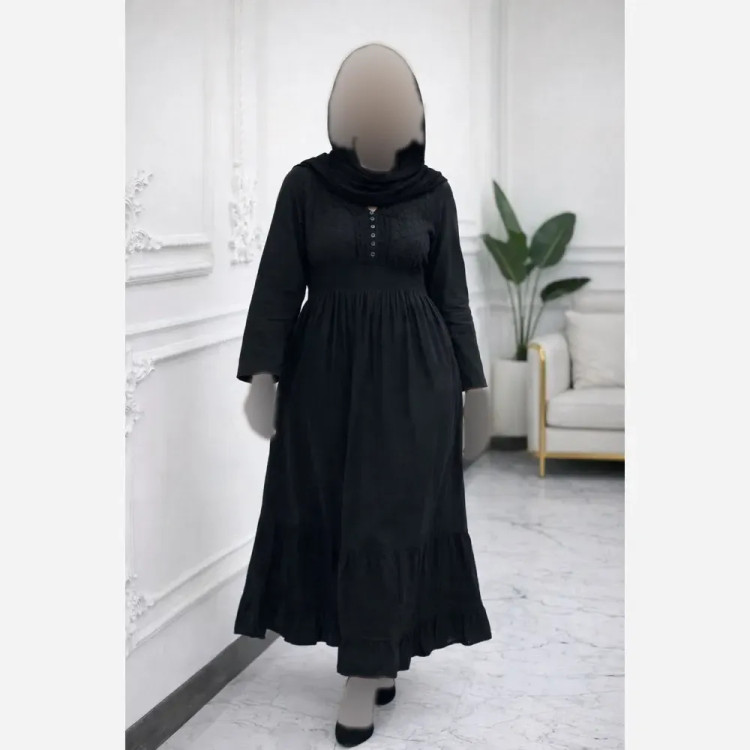 ماکسی ساحلی سنتی هندی خنک و تابستانه فری سایز 38 تا 50