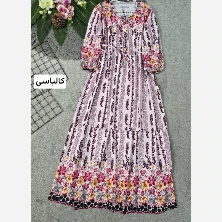 لباس ساحلی زنانه مدل سرو جنس بوگاتی فری سایز شیک و مجلسی