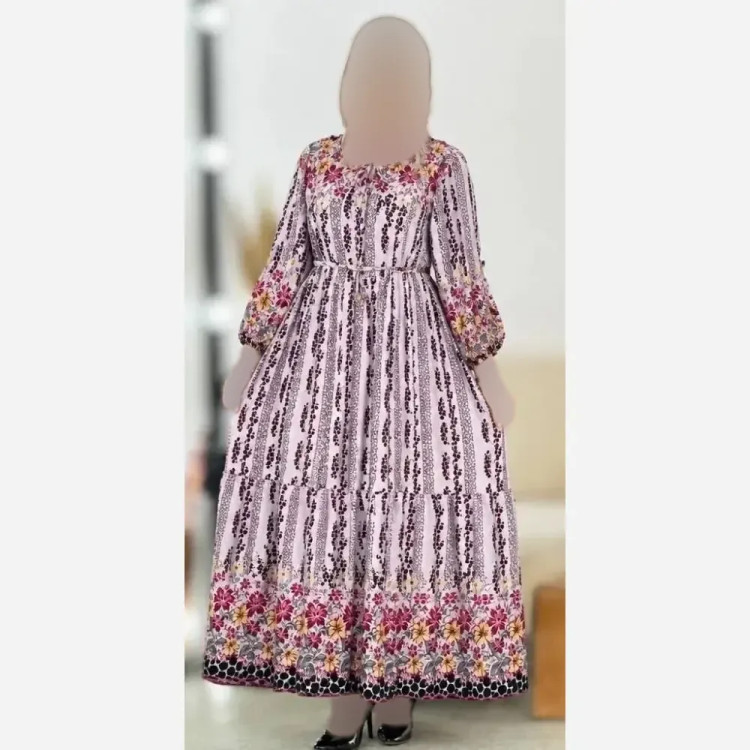 لباس ساحلی زنانه مدل سرو جنس بوگاتی فری سایز شیک و مجلسی