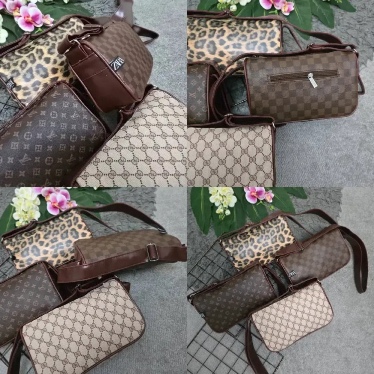 کیف کاربردی چرمی طرح دار سایز آزاد