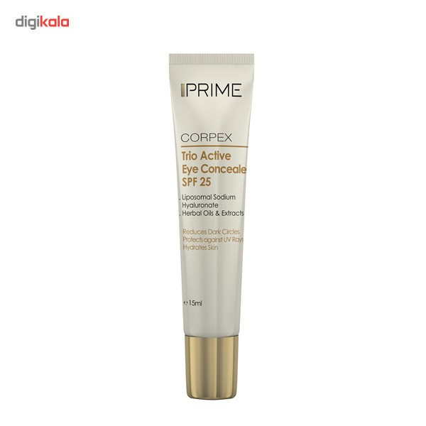 کانسیلر پرایم مدل Corpex Trio Active SPF 25 حجم 15 میلی لیتر
