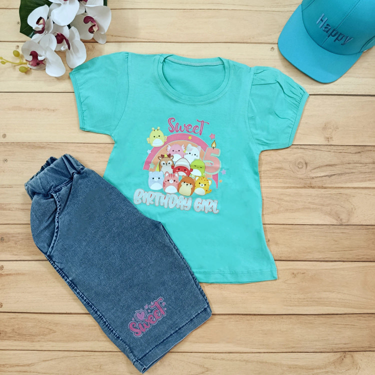 تیشرت شلوارک دخترونه Sweet