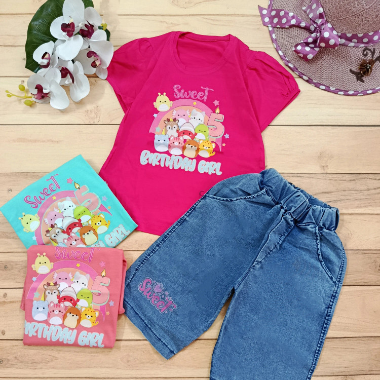 تیشرت شلوارک دخترونه Sweet
