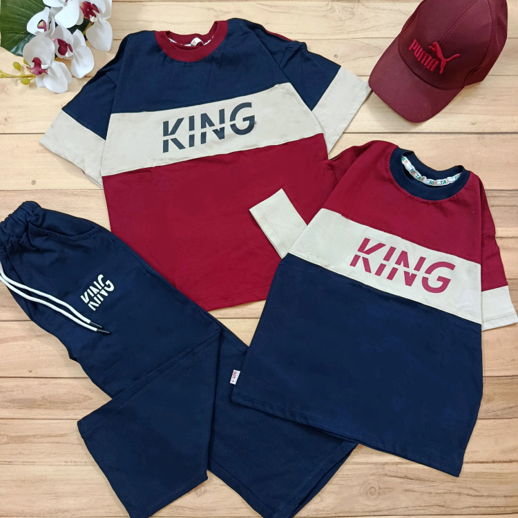تیشرت شلوار نوجوان king