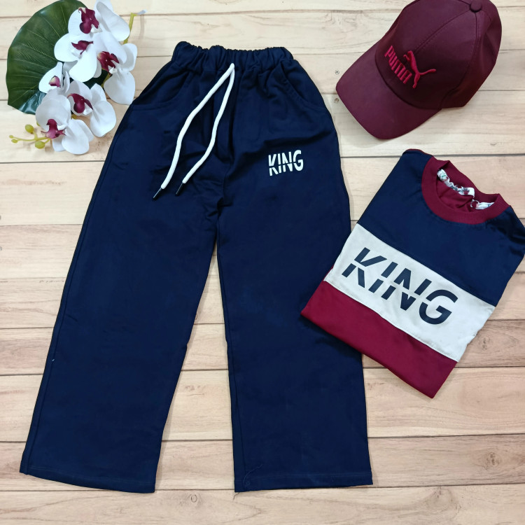 تیشرت شلوار نوجوان king