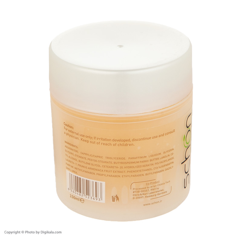 کرم مرطوبکننده دست و ناخن شون مدل Apricot Extract حجم 150 میلیلیتر