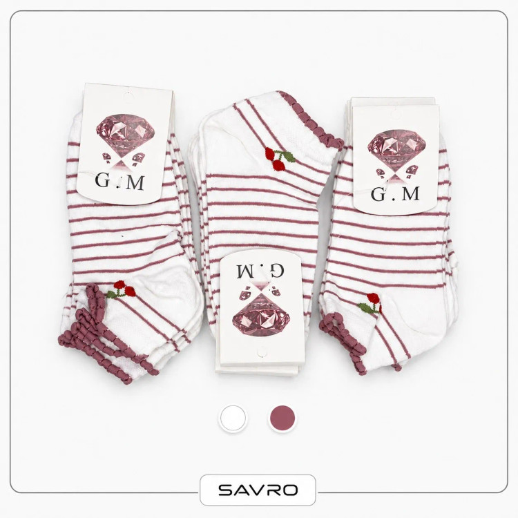 🧦 جوراب مچی زنانه طرحدار (3)
