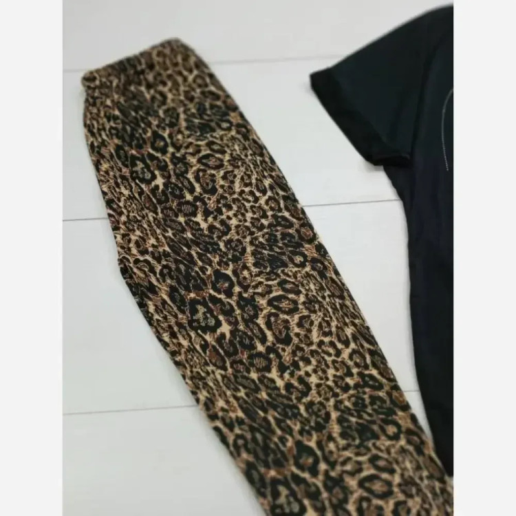 ست بلوز و شلوار زنانه قواره دار ویسکو الیزه فول کش سایز بزرگ (2)