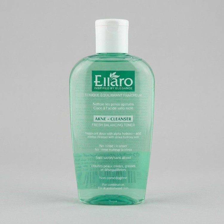 تونر پاک کننده صورت الارو مدل Akne Cleanser تحت لیسانس حجم 200 میلی لیتر