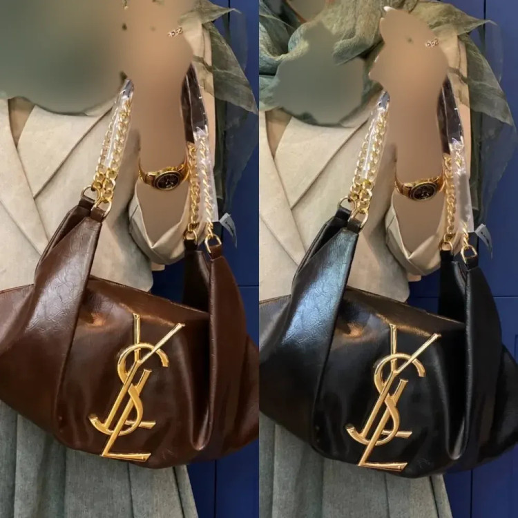 کیف یاشیل چرم با کیفیت مجلسی و اسپرت رنگ مشکی و شکلاتی