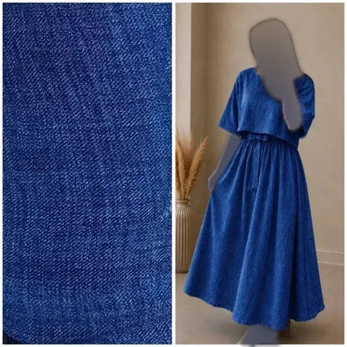 شنل سارافون زنانه مدل آنا جنس شانتون کتان سایز 38 تا 46
