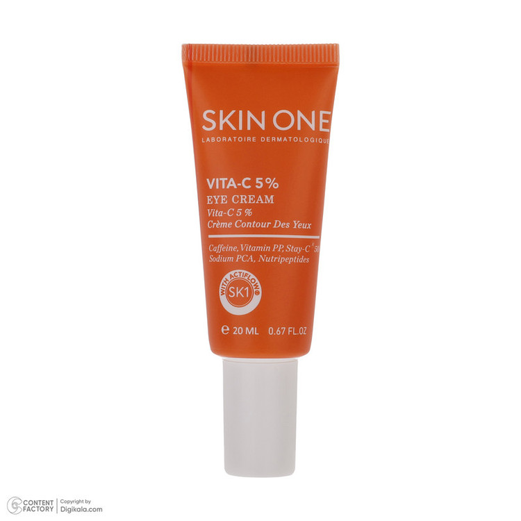 کرم دور چشم اسکین وان مدل Vitamin C حجم 20 میلی لیتر