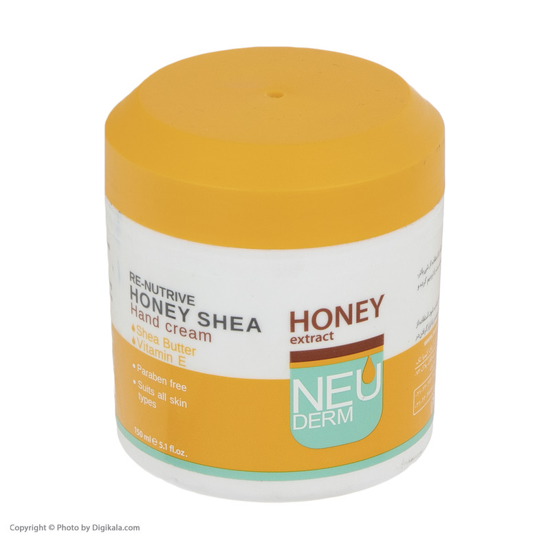کرم دست نئودرم مدل Honey Shea حجم 150 میلیلیتر