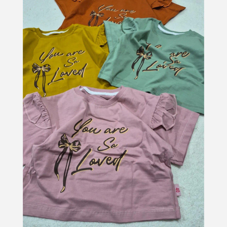 ست کراپ آستین فرشته و شلوار بگ پنبه تیپ لاکرا سایز 40 و 45