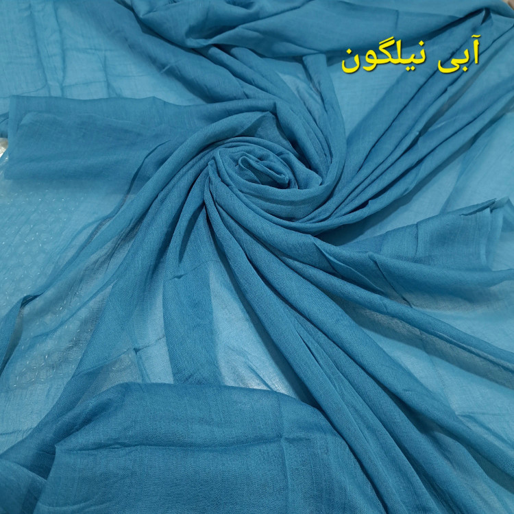 شال نخی سوپر نخ گیاهی ساده ابعاد 200 در 80 مناسب بهار و تابستان