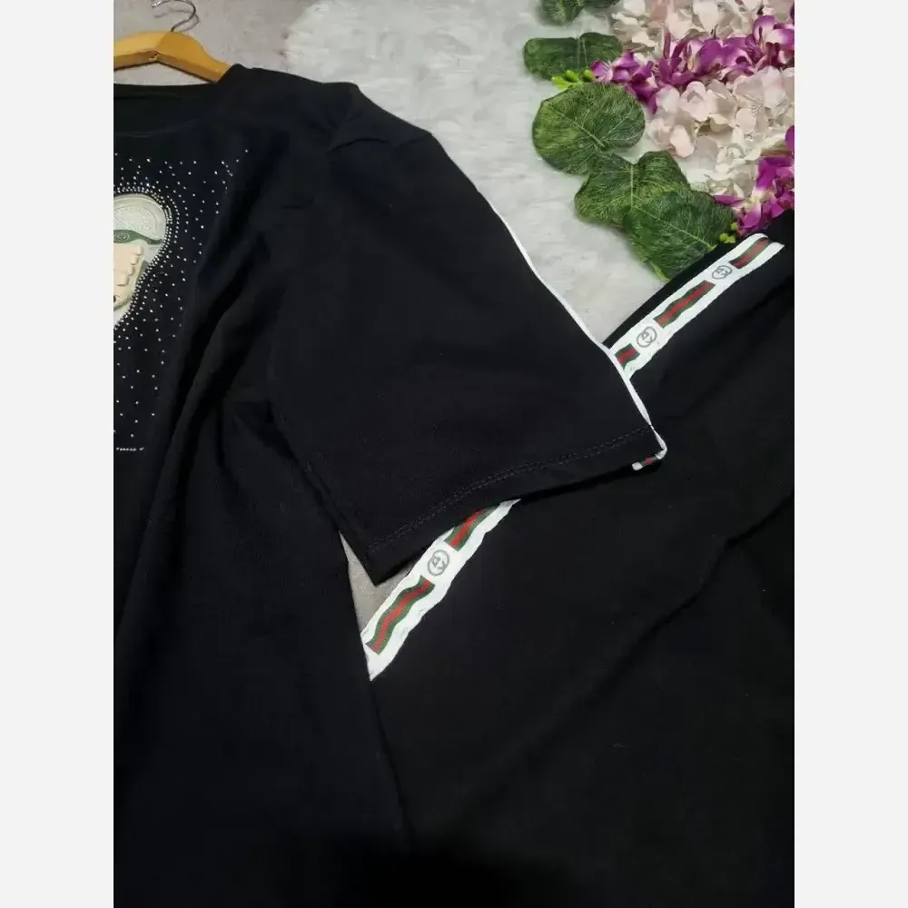 ست کتونی زنانه مشکی پنبه درجه یک فری سایز 36 تا 48