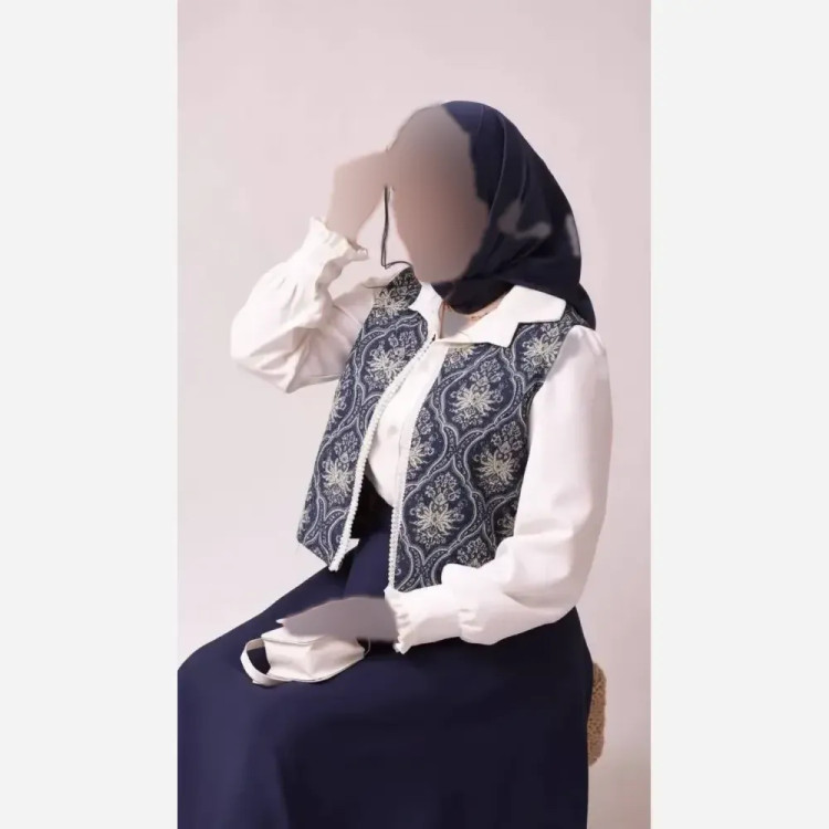 بلوز شلوار زنانه لنین پلاس مدل نادیا