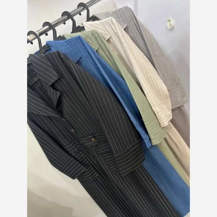 مانتو دریس شانتون دیپلمات درجه یک خنک تابستانی