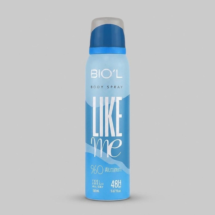 اسپری خوشبو کننده بدن مردانه بیول مدل LIKE ME حجم 150 میلی لیتر