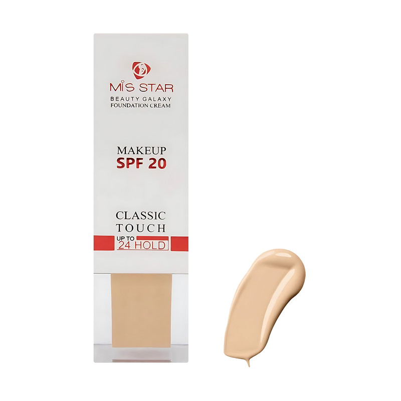 کرم پودر میستار مدل Classic Touch شماره 101 حجم 40 میلی لیتر